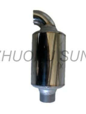 Diesel Engine Silencer Muffler with Exhaust Pipe Assy of Diesel Engine Spare Parts