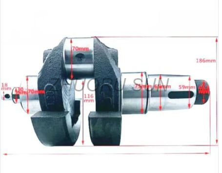 Diesel Engine Parts Crankshaft Kit