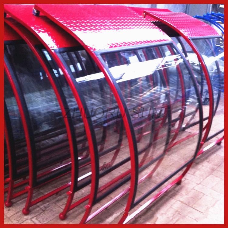 Looking Glass Windproof with Frame for Electric Tricycle , Auto Rickshaw Parts 