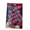 Toilet cleaner block with lasting fresh fragrance