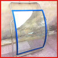 Looking Glass Windproof with Frame for Electric Tricycle , Auto Rickshaw Parts 