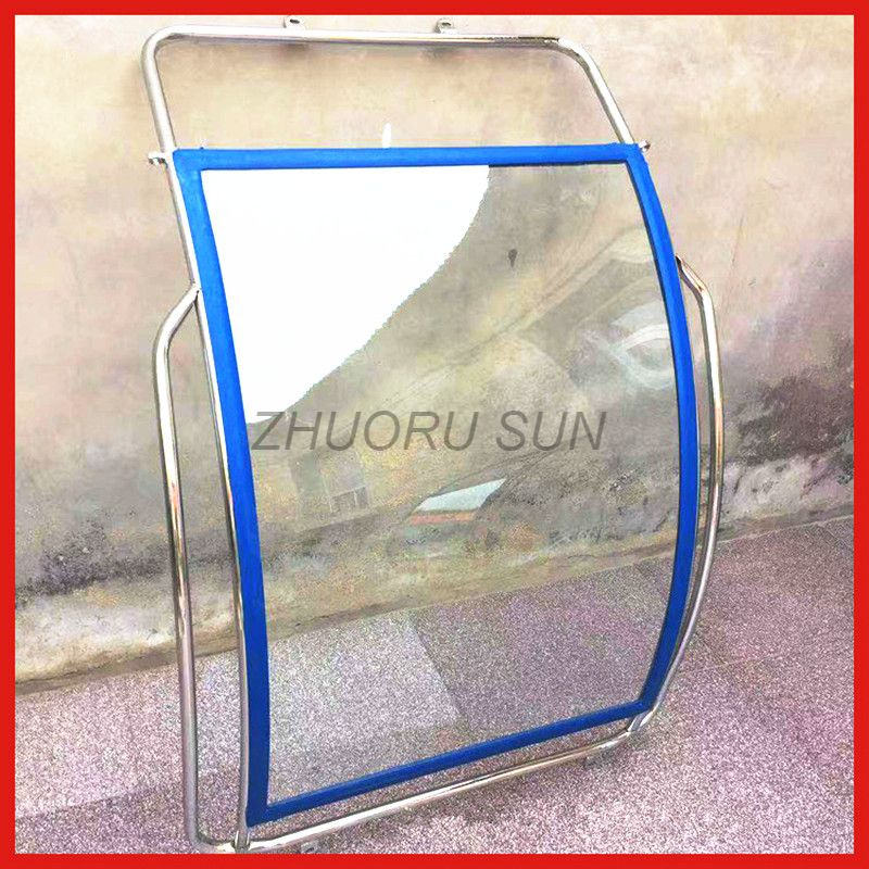 Looking Glass Windproof with Frame for Electric Tricycle , Auto Rickshaw Parts 