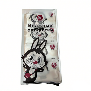 Small Package 8pcs*8bags Wet Wipes