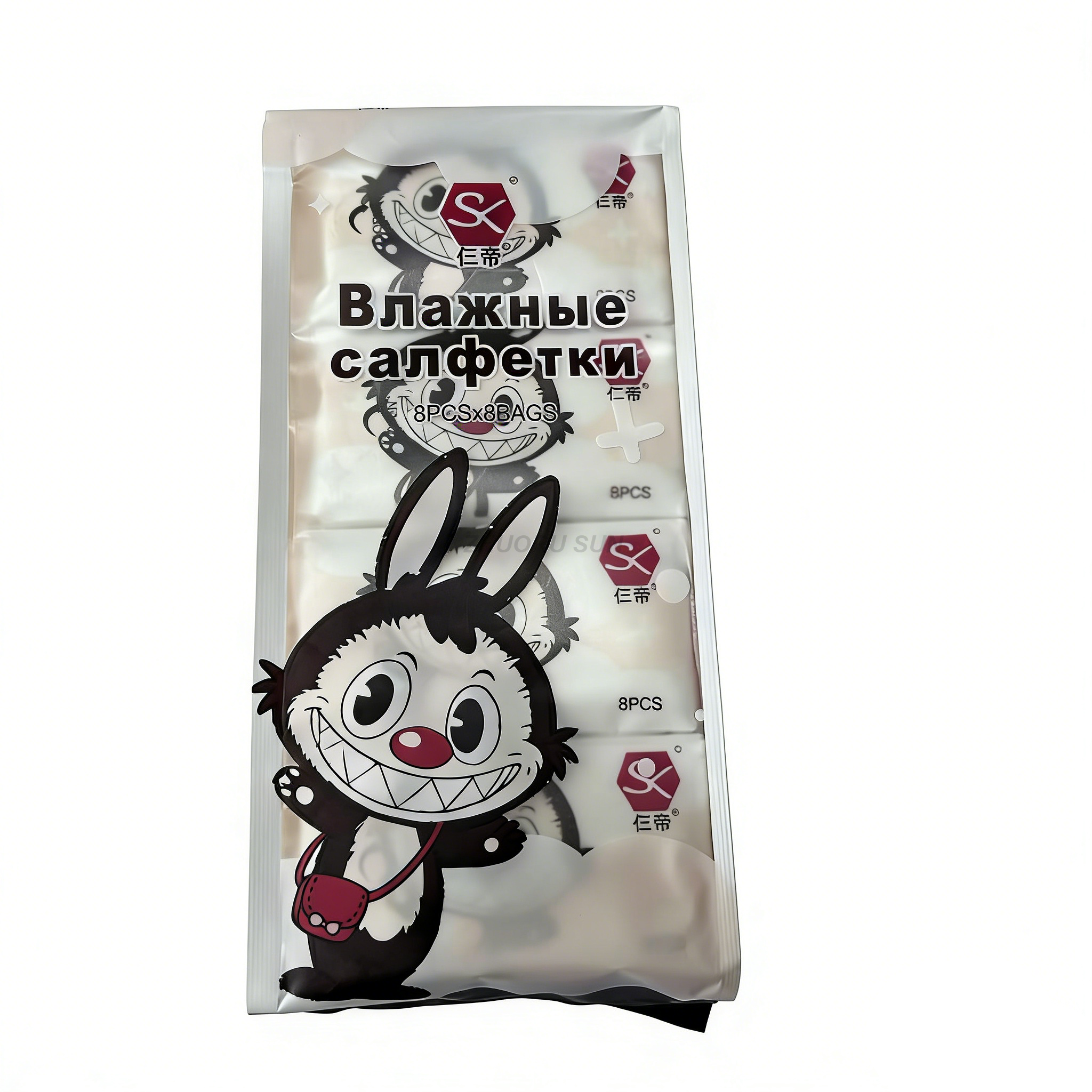 Supply 8bpcs*8bags Set Wipes 