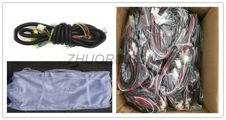 325-16 400-12 Rickshaw spare parts big wires rickshaw main wires