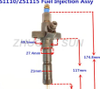 Promotion Zs195 Zs1100 Zs1105 Zs1110 Zs1115 Diesel Engine Fuel Injector Assembly 175 178 180 186 188 192 195 1100 1105 1110 1115 1125