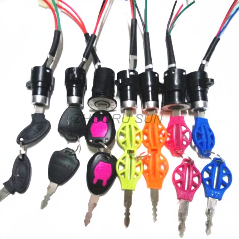 Electric Tricycle Power Lock Ignition Key