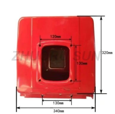 Zs195 Zs1100 Zs1105 Nylon Water Tank for Single Cylinder Diesel Engine Spare Parts
