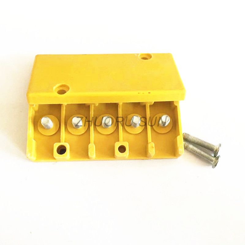 3 Holes, 5 Holes Plastic Connector Auto Rickshaw Joint Yellow Box Tricycle Junction Box