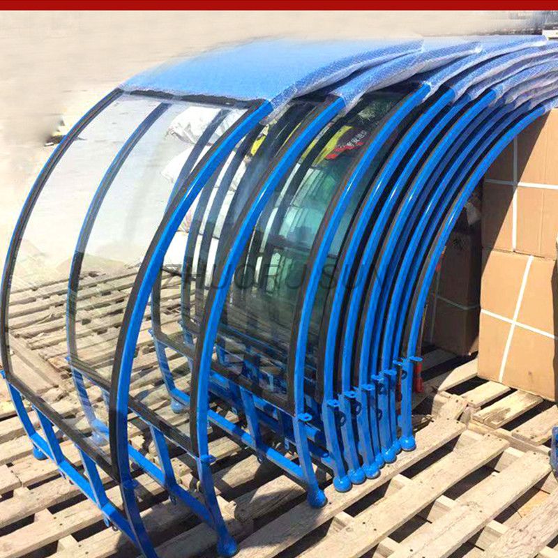 Looking Glass Windproof with Frame for Electric Tricycle , Auto Rickshaw Parts 