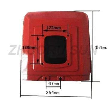 Zs195 Zs1100 Zs1105 Nylon Water Tank for Single Cylinder Diesel Engine Spare Parts