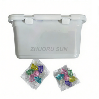 Laundry Detergent Pods in Plastic Box In-wash Scent Booster
