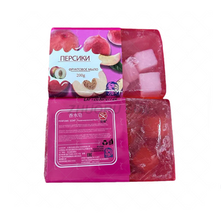 Fruit Peach Smell Soap with A Long-lasting Fragrance