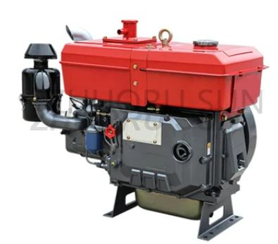 Zs195 12HP Water Cooled Diesen Engine for Rice Mill