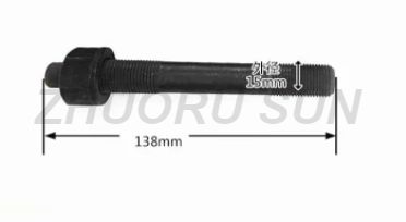 R165 R175 R180 S195 S1100 CF1125 Cylinder Head Nut Bolt for Diesel Engine Parts