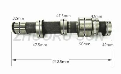 S195 S1125 Zh1105 Zh1125 Zh1130 178f 186f Diesel Engine Spare Parts Camshaft