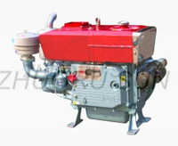 China Supply Zs195, R190, S1100, Zh1105 Series Single Cylinder Water Cooled 12HP 14HP Diesel Engine