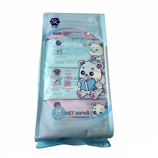 Supply 8bpcs*8bags Set Wipes 