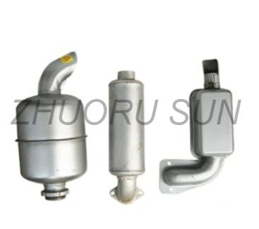 Diesel Engine Silencer Muffler with Exhaust Pipe Assy of Diesel Engine Spare Parts