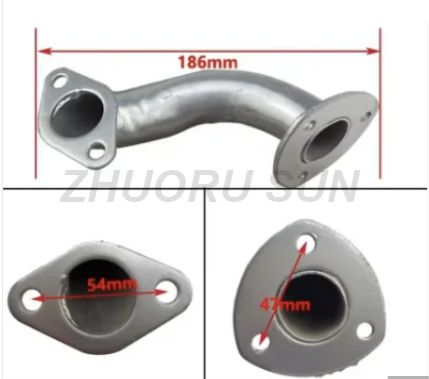 S195 S1100 S1105 Zs195 Zs1100 Zs1105 Exhaust Muffler Pipe for Diesel Engine Parts